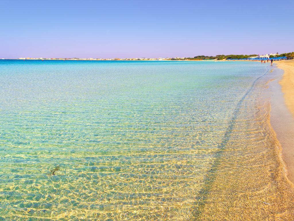 פולסנו Luxury Beach Villa Puglia Italy מראה חיצוני תמונה